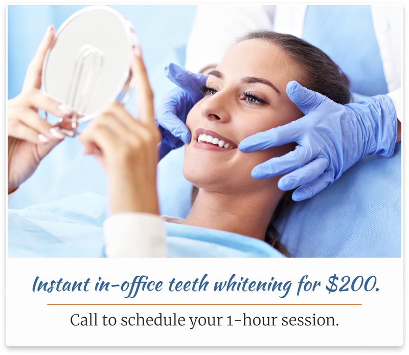 teeth whitening special